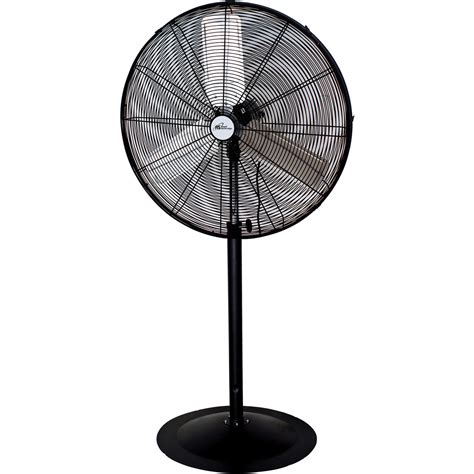 pedestal fans with metal blades